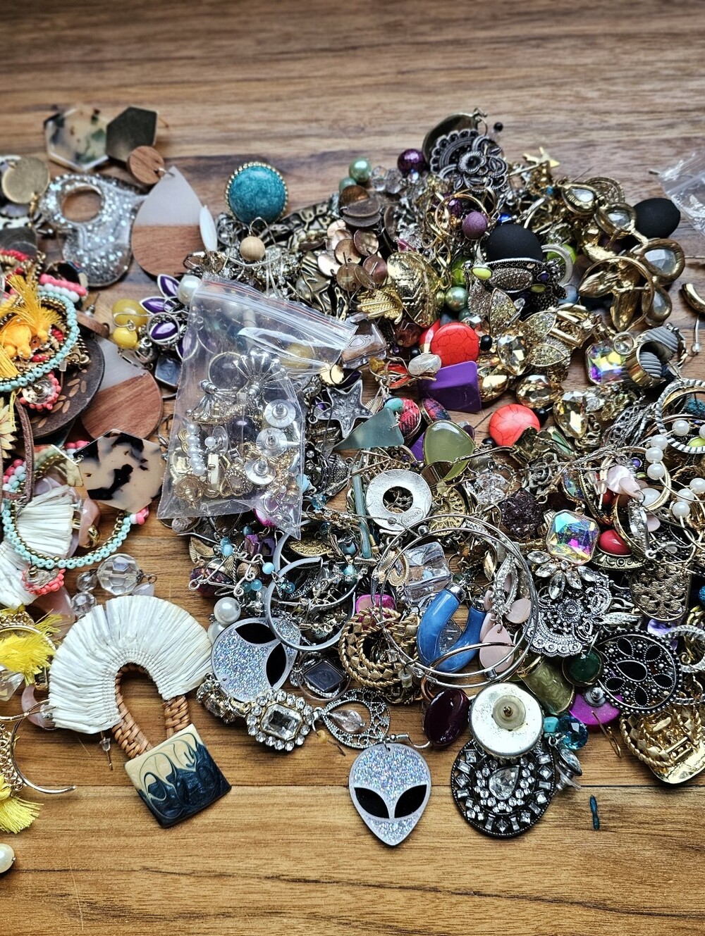 Craft Broken Earrings Singles and Pairs For Crafting Upcycling or Art Projects